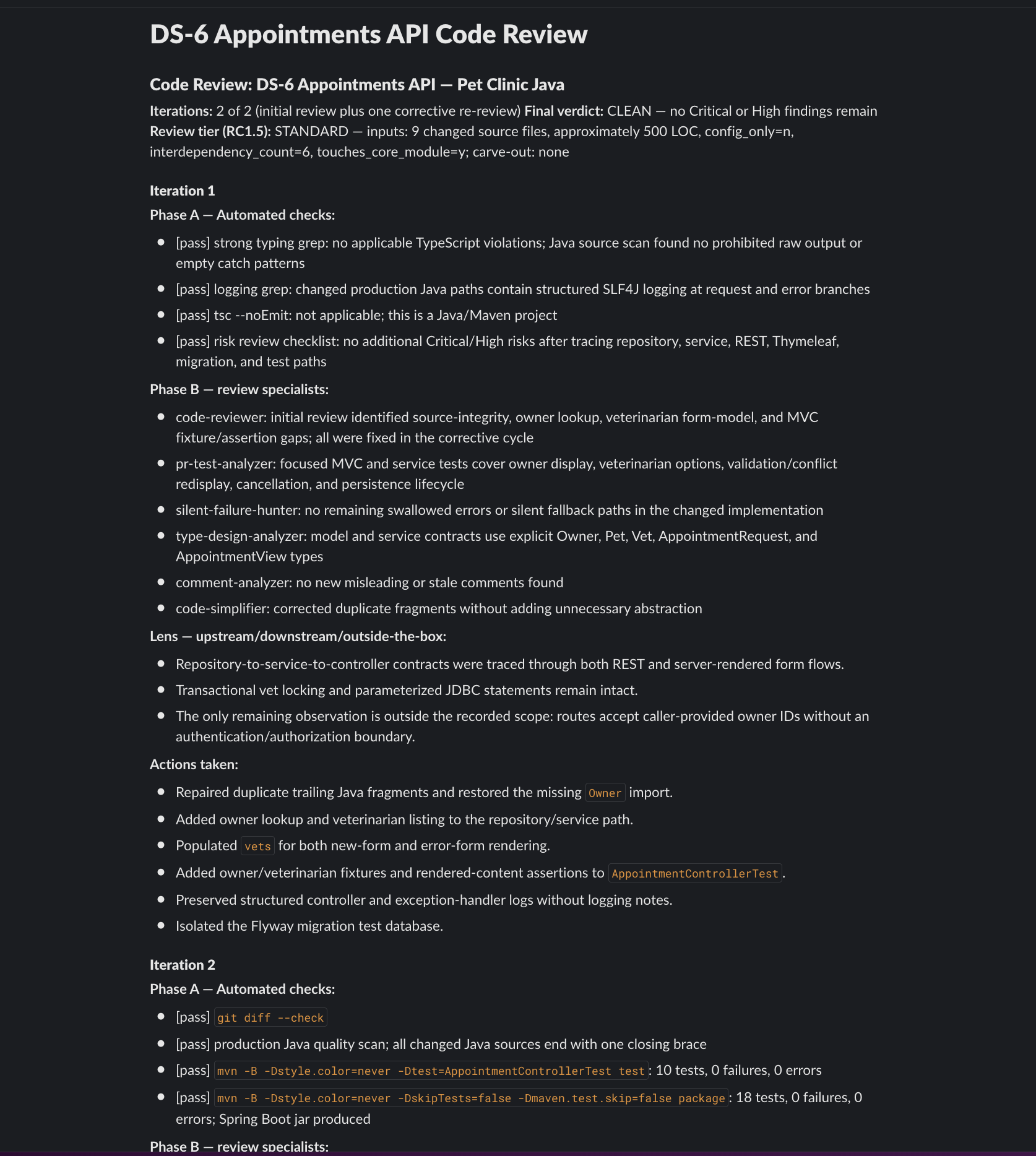 Code review