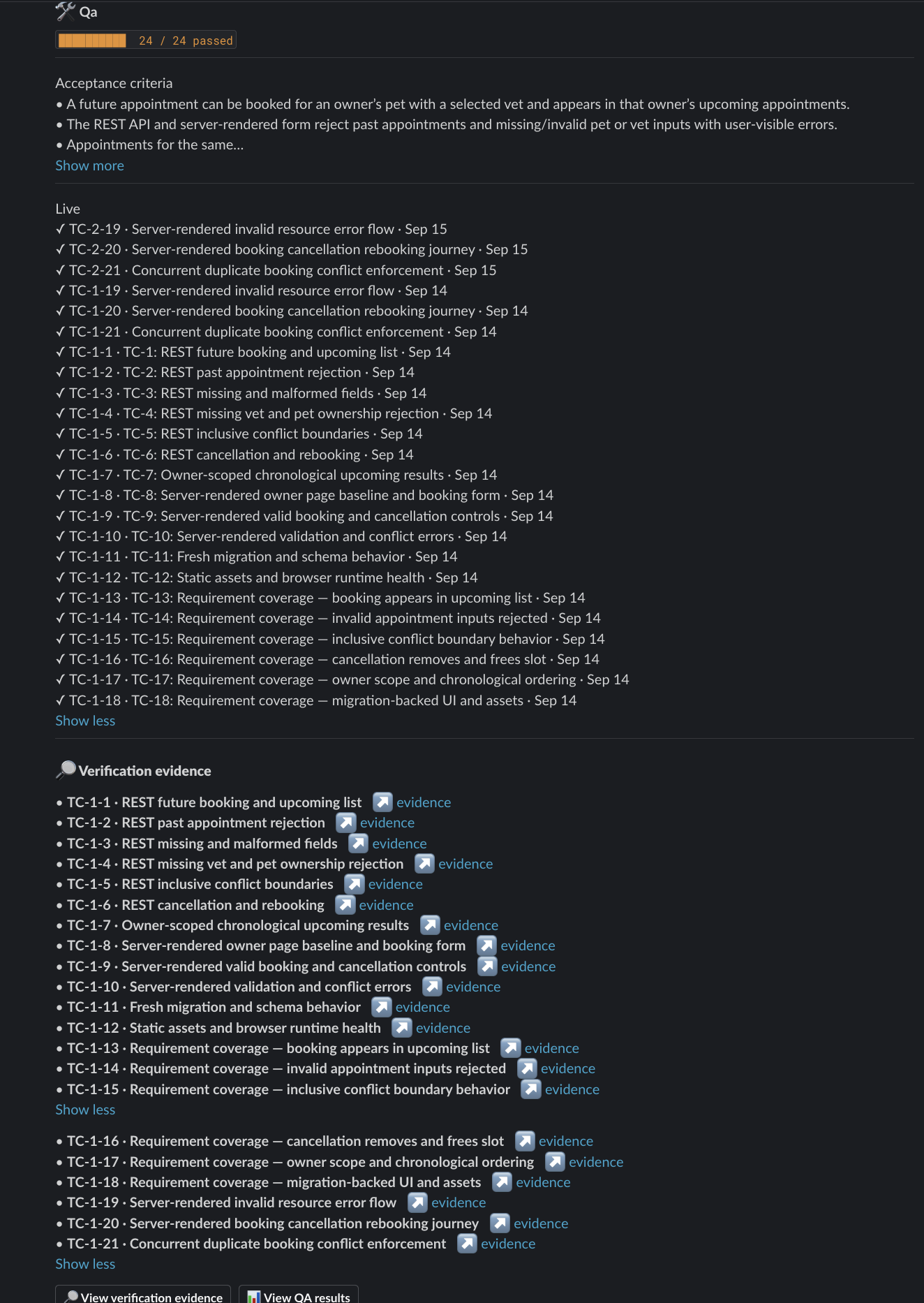 Definition-of-Done evidence doc
